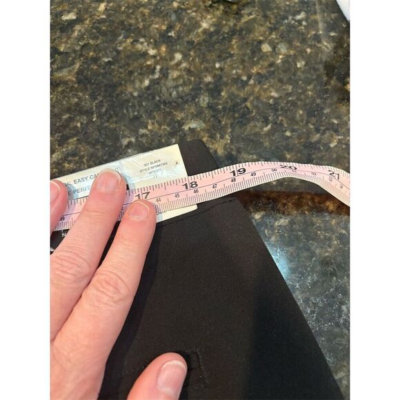 Nicole Miller Women's Black Dress Pants Plus Size 16 Workwear High Rise - Picture 7 of 11